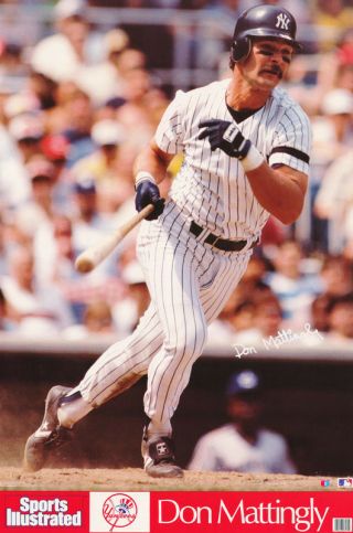 Poster: Mlb Baseball: Don Mattingly - Ny Yankees - 7579 Rc16 C