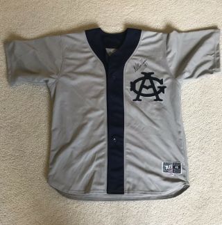 Chicago White Sox Willie Harris 2004 Game Worn Autograph Throwback Jersey
