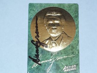 Louisville Cardinals Basketball Coach Denny Crum Signed Card - Your Choice