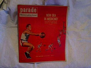 1950 Dick Mcguire York Knickerbockers Parade Sunday,  Knicks Vs Syracuse Nats