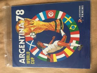 100 Printed Album Panini Fifa World Cup Argentina 78
