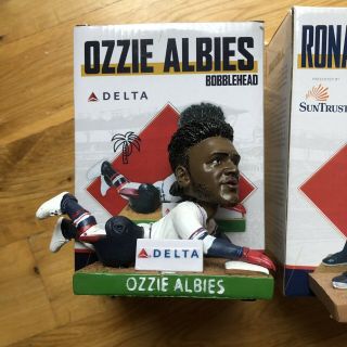 Atlanta Braves Ronald Acuna Jr Ozzie Albies Bobbleheads 2