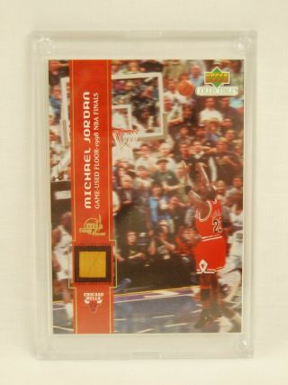 2000 Upper Deck Michael Jordan Game - Floor 1998 Nba Finals 773/1000