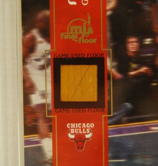 2000 Upper Deck Michael Jordan Game - Floor 1998 NBA Finals 773/1000 3