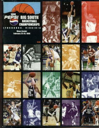 College Basketball Program Big South 1998 Championship Tournament