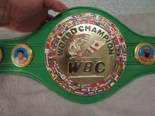 Wbc Championship Boxing Belt,  The Real Deal 1000,  Just Like The Real Belt