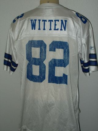 Jason Witten 82 Dallas Cowboys White Reebok Nfl Football Jersey Men Xl