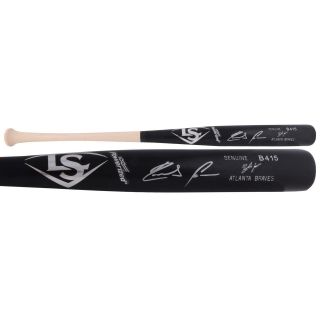 Ronald Acuña Atlanta Braves Autographed Louisville Slugger Game Model Bat