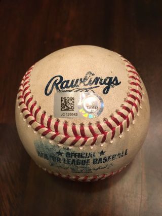 6/28/19 Athletics@angels Mike Trout K Shohei Ohtani Game Ball