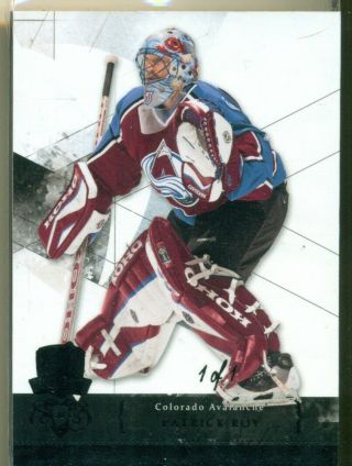 2010 - 11 The Cup Black 1/1 Patrick Roy