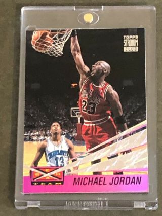 1993 Topps Stadium Club Beam Team 4 Michael Jordan