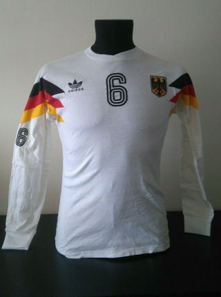 Germany 1980s Match Worn Olympic Jersey Shirt