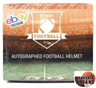 Green Bay Packers 2018 Hit Parade Autographed Full Size Helmet 1box Break