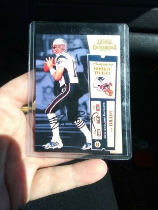 2002 Upper Deck Tom Brady Ssq - 2 Football Card