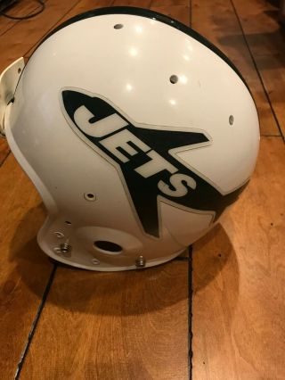 2002 York Jets Professional Game Nfl Helmet Schutt