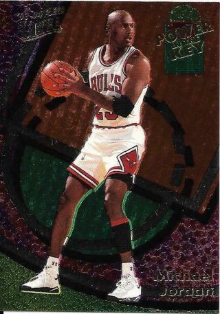 1993 - 94 Fleer Ultra Power In The Key - Michael Jordan