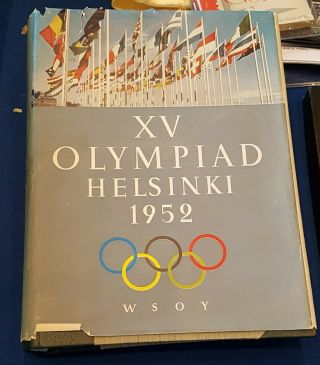 Official Report Of The Xv Olympic Games Helsinki 1952