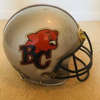 1994 Cfl Bc Lions Game Worn Riddell Helmet – Grey Cup Season