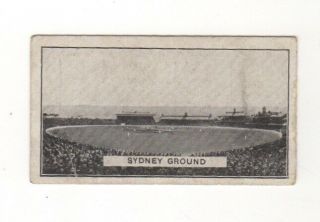 1925 Morris Australian Cricketers Sydney Cricket Ground