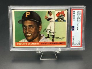 1955 Topps Baseball Roberto Clemente Hof Rc Psa Ex 5 164 Pittsburgh Pirates