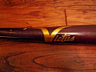 Derek Fisher 2018 Houston Astros Game Victus Bat MLB Auth 5/12/2018 3
