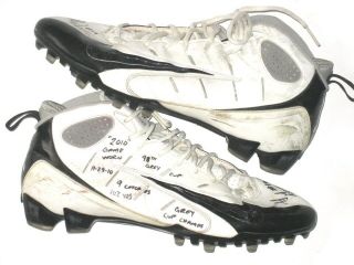 Sj Green Montreal Alouettes Game Worn " 98th Grey Cup,  102 Yds " Nike Speed Cleats