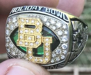 2012 Baylor Bears Football Holiday Bowl Champions Championship Players Ring