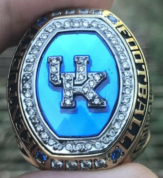 2016 Kentucky Wildcats Sec All American Player Champions Championship Bowl Ring