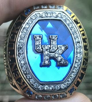 2016 Kentucky wildcats sec all American player champions championship bowl ring 2