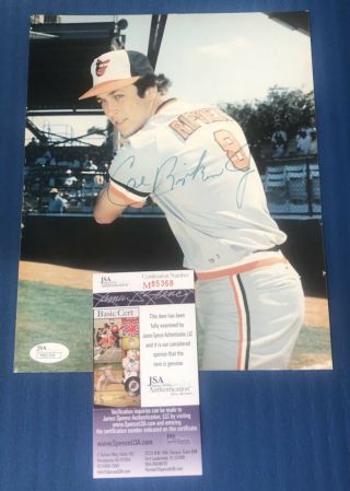 Vintage Cal Ripken Jr.  Autographed Signed 8x10 Photo W/.  Jsa,  Baltimore Orioles