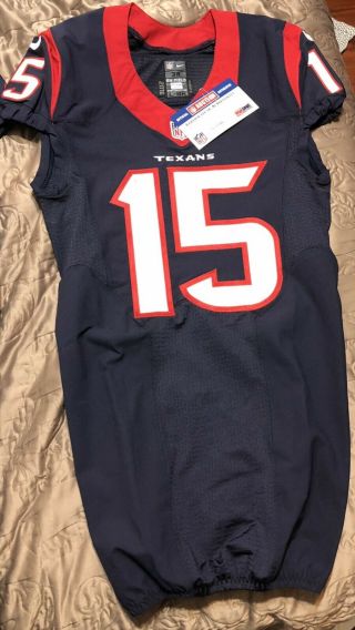 Will Fuller Houston Texans Game Worn And Signed Jersey
