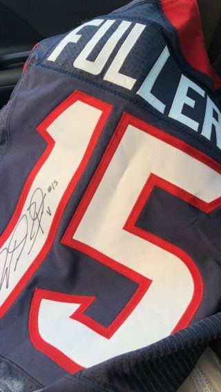 Will Fuller Houston Texans Game Worn And Signed Jersey 5