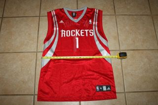 Mens Adidas Houston rockets Tracy McGrady Basketball Jersey size medium 4