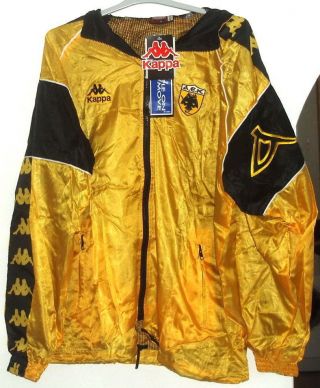 Aek Athens Authentic Football Tracksuit By Kappa Large Rare Greece Greek