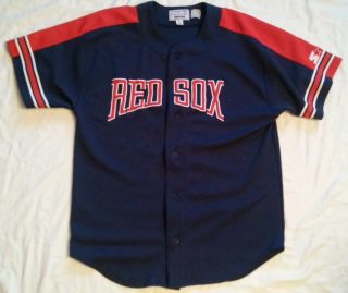Boston Red Sox Mlb Baseball Jersey Starter Garciaparra 5 Men 