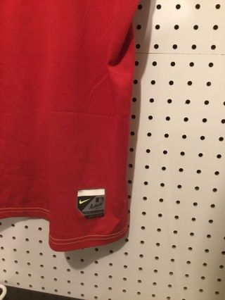 Nike Clevland Indians Shirt Xxl 2xl Red Euc Rare Chief Wahoo 4