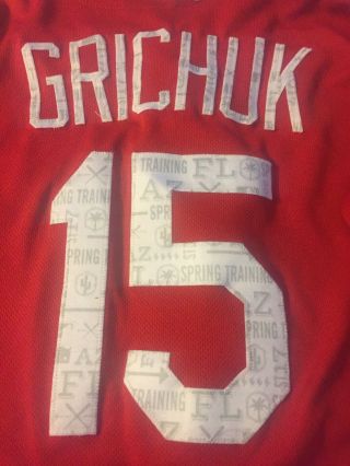 Randal Grichuk St.  Louis Cardinals Game Jersey 2017 Spring Training MLB 4