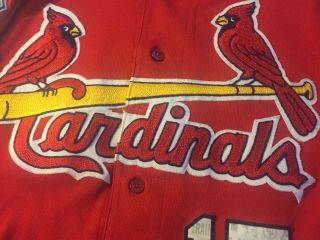 Randal Grichuk St.  Louis Cardinals Game Jersey 2017 Spring Training MLB 6