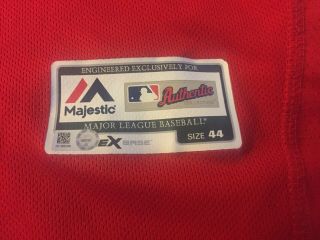 Randal Grichuk St.  Louis Cardinals Game Jersey 2017 Spring Training MLB 8