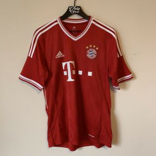 Adidas Bayern Munich Home Football Shirt Jersey 2013 - 2014 Mens Medium