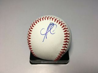Ozzie Albies Signed Auto Baseball Autograph Ball