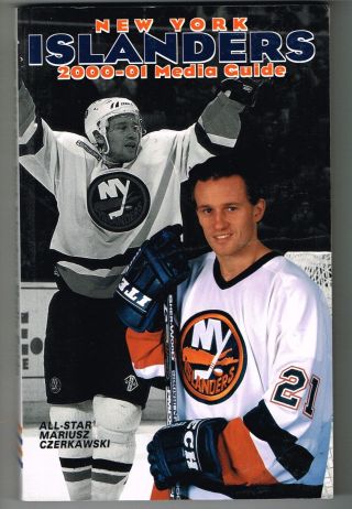2000/01 York Islanders Nhl Hockey Media Guide