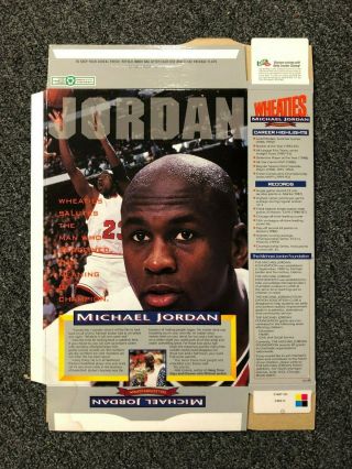 Michael Jordan Signed Cereal Box Wheaties MJ Collectors Edition AUTO JSA HOF 2