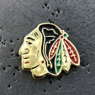 Chicago Blackhawks Logo Nhl Hockey Pin