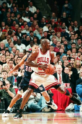 Ld32 - 20 Nba 1998 Chicago Bulls Nj Nets Michael Jordan (100) Orig 35mm Negatives