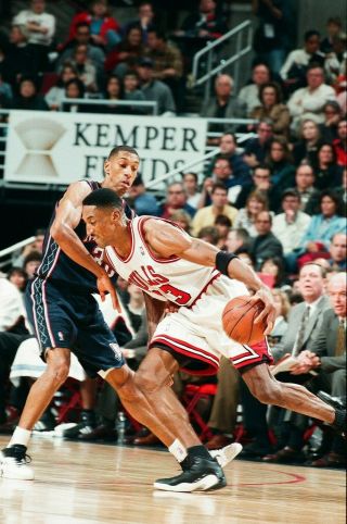 LD32 - 20 NBA 1998 Chicago Bulls NJ Nets MICHAEL JORDAN (100) ORIG 35MM NEGATIVES 3