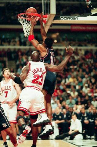 LD32 - 20 NBA 1998 Chicago Bulls NJ Nets MICHAEL JORDAN (100) ORIG 35MM NEGATIVES 6