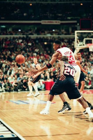 LD32 - 20 NBA 1998 Chicago Bulls NJ Nets MICHAEL JORDAN (100) ORIG 35MM NEGATIVES 8