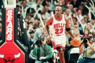 LD32 - 19 1997 Chicago Bulls Atlanta Hawks MICHAEL JORDAN 75 ORIG 35MM NEGATIVES 5