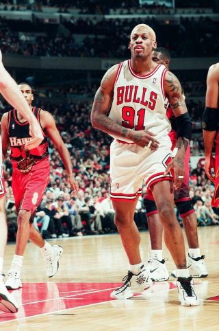 LD32 - 19 1997 Chicago Bulls Atlanta Hawks MICHAEL JORDAN 75 ORIG 35MM NEGATIVES 9